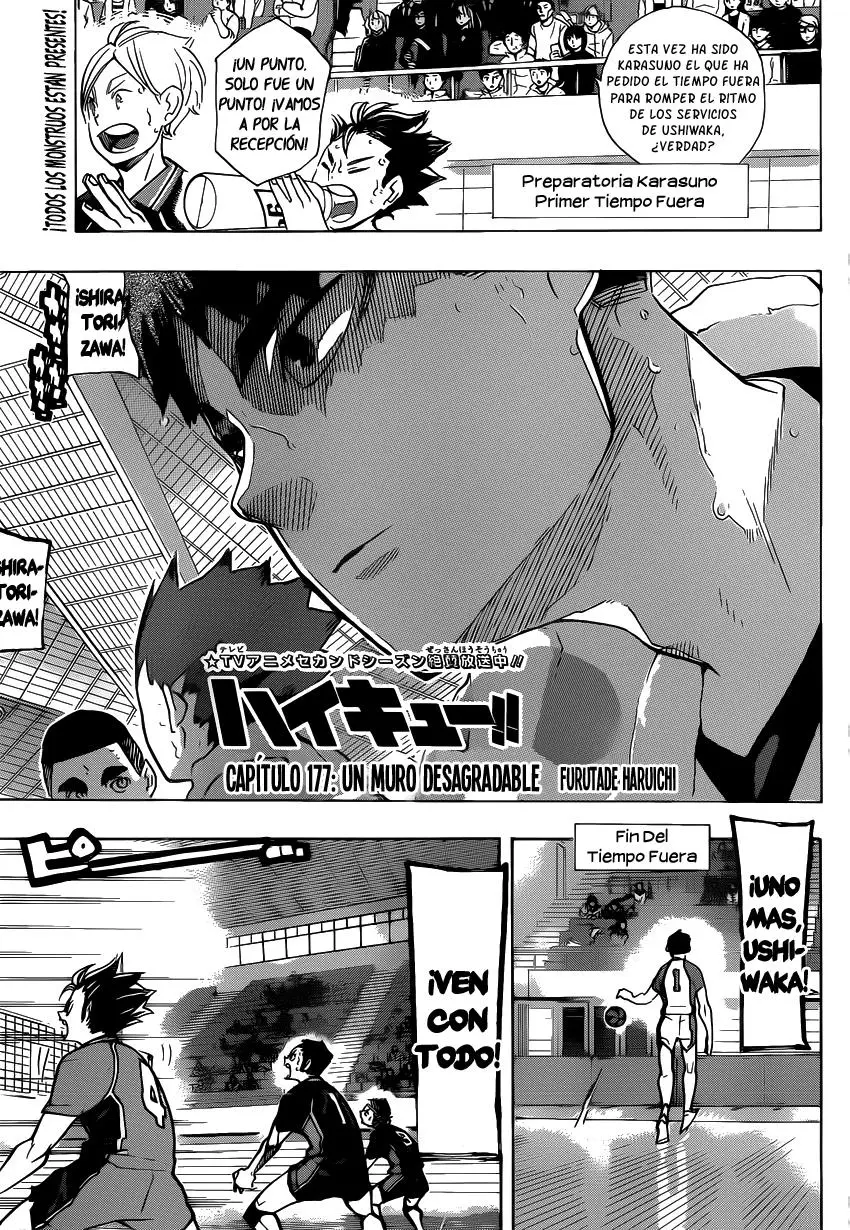 Haikyu!! (2012) - Capítulo 177 - Página 2 - LectorTMOo