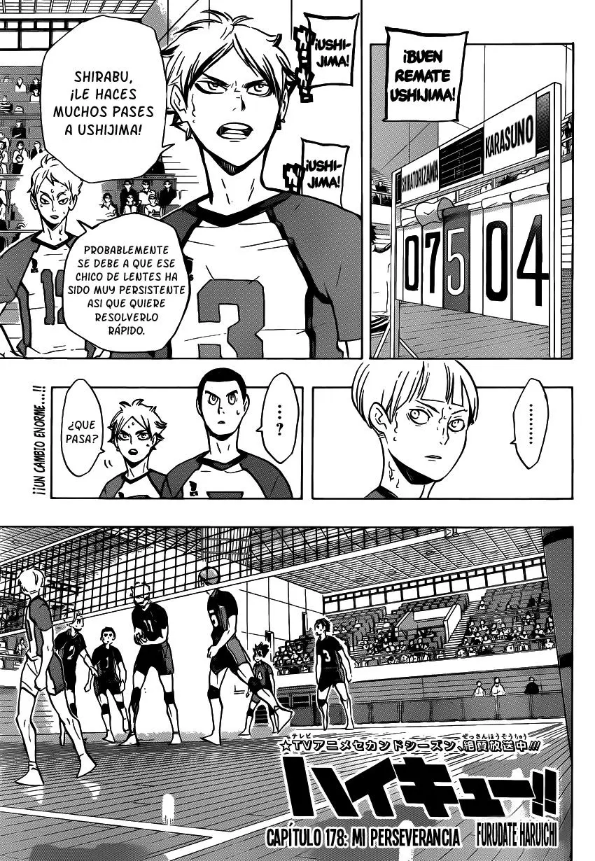 Haikyu!! (2012) - Capítulo 178 - Página 2 - LectorTMOo