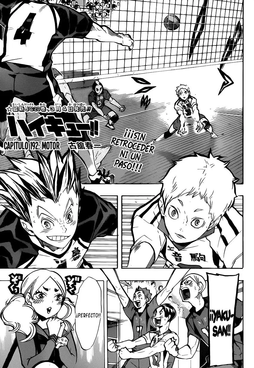 Haikyu!! (2012) - Capítulo 192 - Página 2 - LectorTMOo