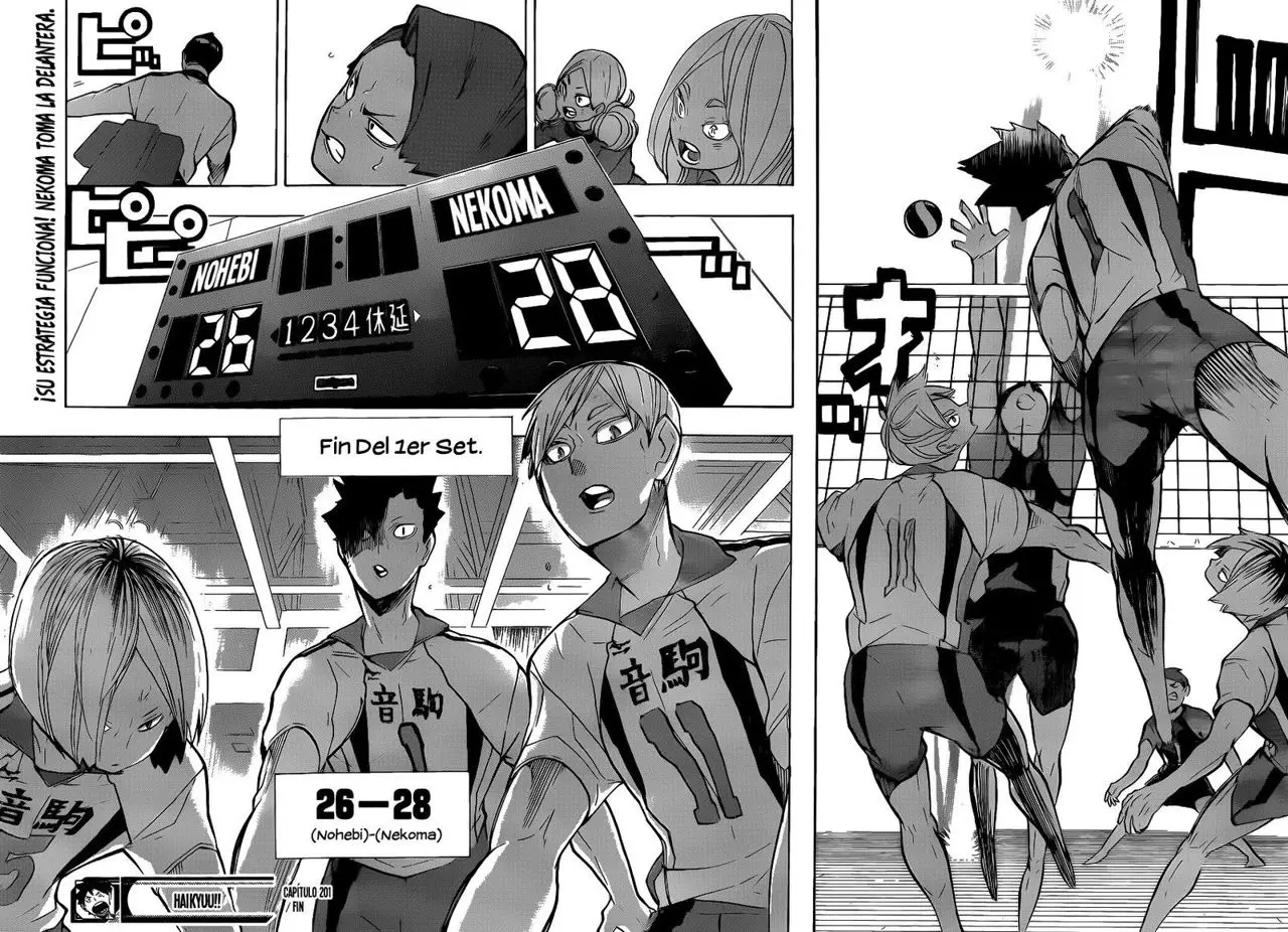 Haikyu!! (2012) - Capítulo 201 - Página 18 - LectorTMOo