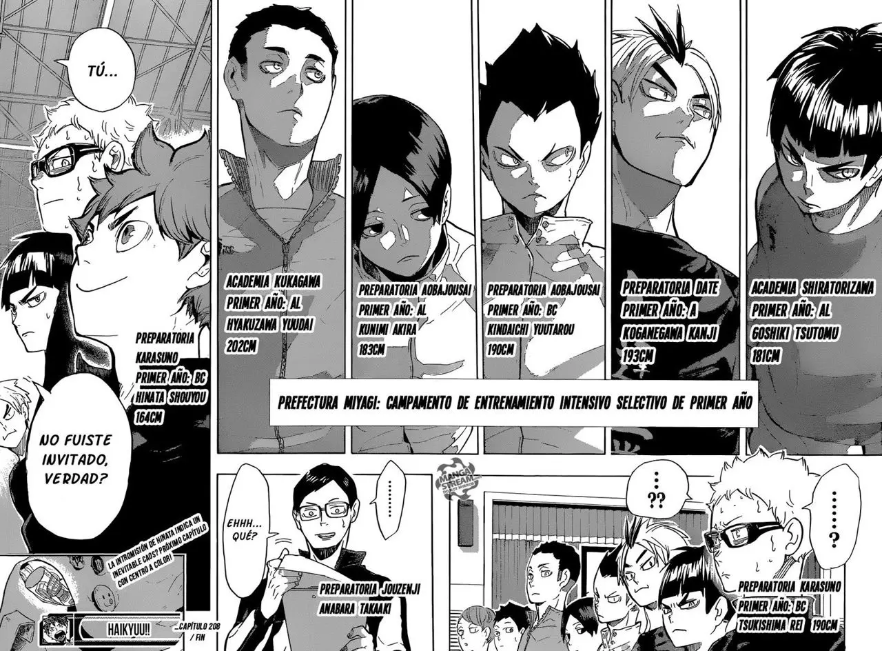 Haikyu!! (2012) - Capítulo 208 - Página 18 - LectorTMOo