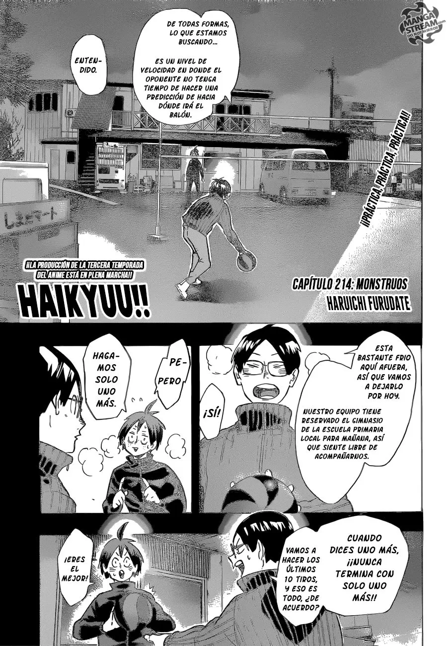 Haikyu!! (2012) - Capítulo 214 - Página 2 - LectorTMOo