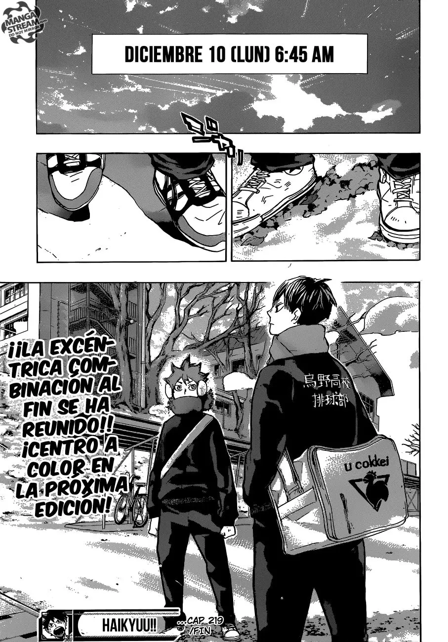 Haikyu!! (2012) - Capítulo 219 - Página 26 - LectorTMOo