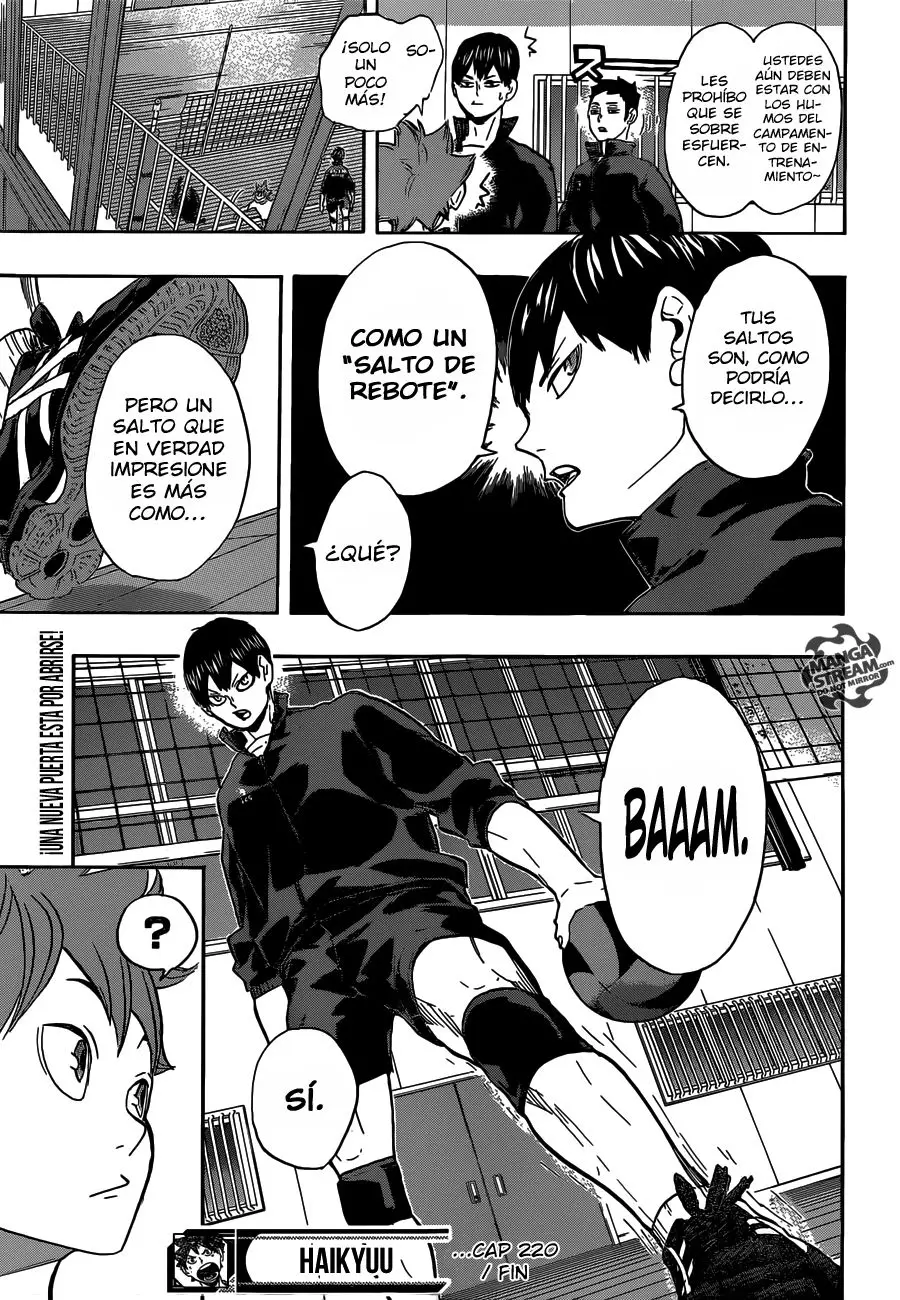 Haikyu!! (2012) - Capítulo 220 - Página 21 - LectorTMOo