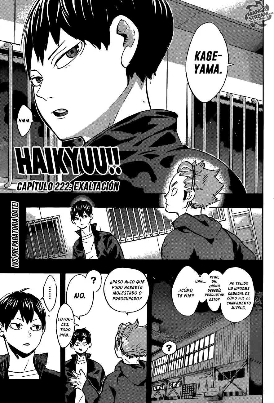 Haikyu!! (2012) - Capítulo 222 - Página 5 - LectorTMOo