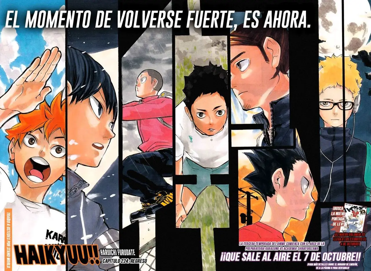 Haikyu!! (2012) - Capítulo 224 - Página 4 - LectorTMOo
