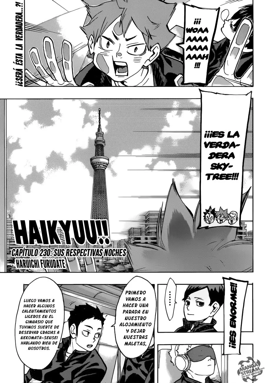 Haikyu!! (2012) - Capítulo 230 - Página 2 - LectorTMOo
