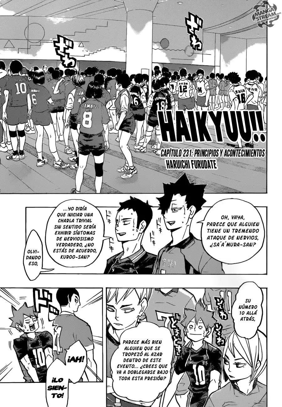 Haikyu!! (2012) - Capítulo 231 - Página 2 - LectorTMOo