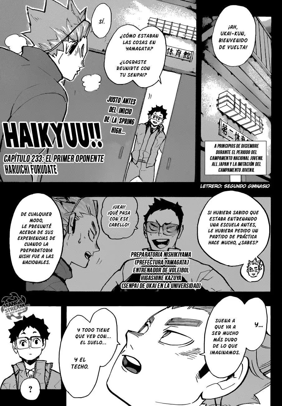 Haikyu!! (2012) - Capítulo 233 - Página 4 - LectorTMOo