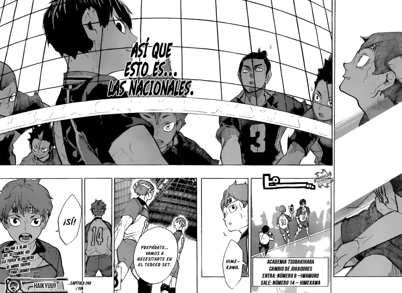 Haikyu!! (2012) - Capítulo 240 - Página 19 - LectorTMOo