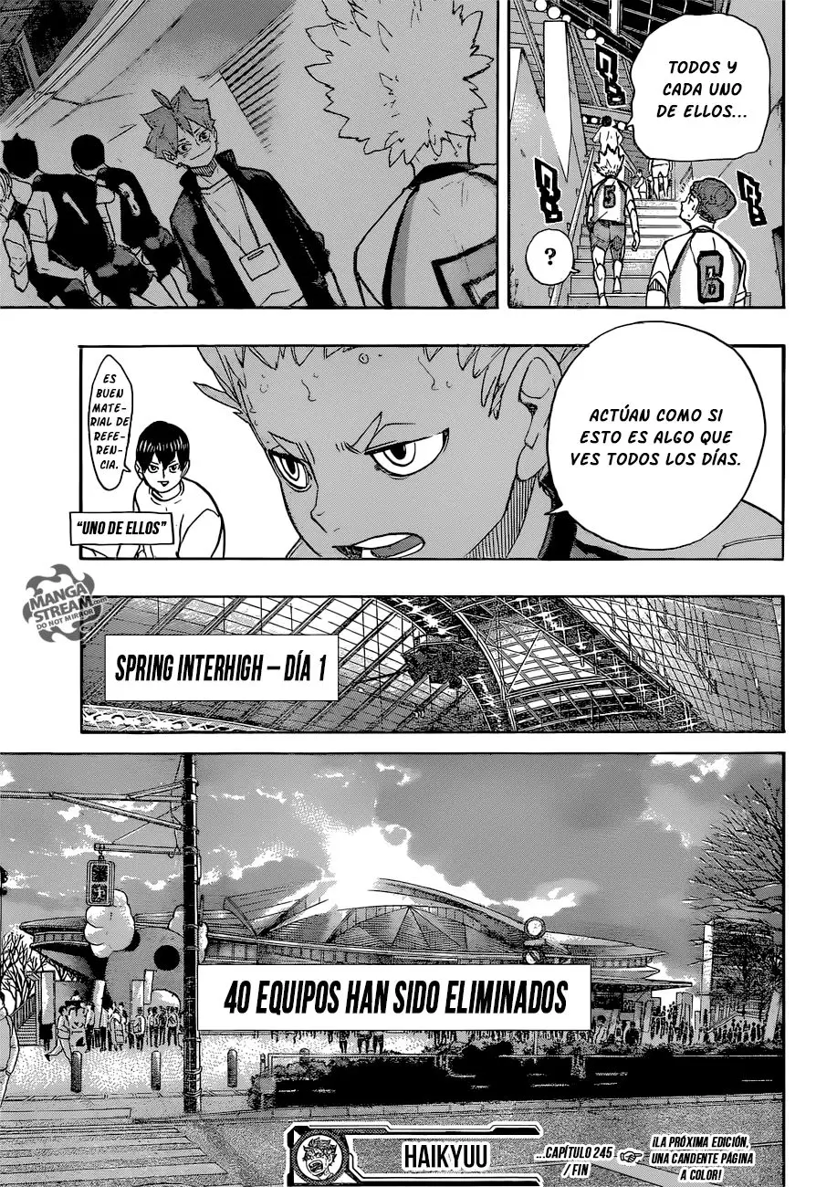 Haikyu!! (2012) - Capítulo 245 - Página 19 - LectorTMOo