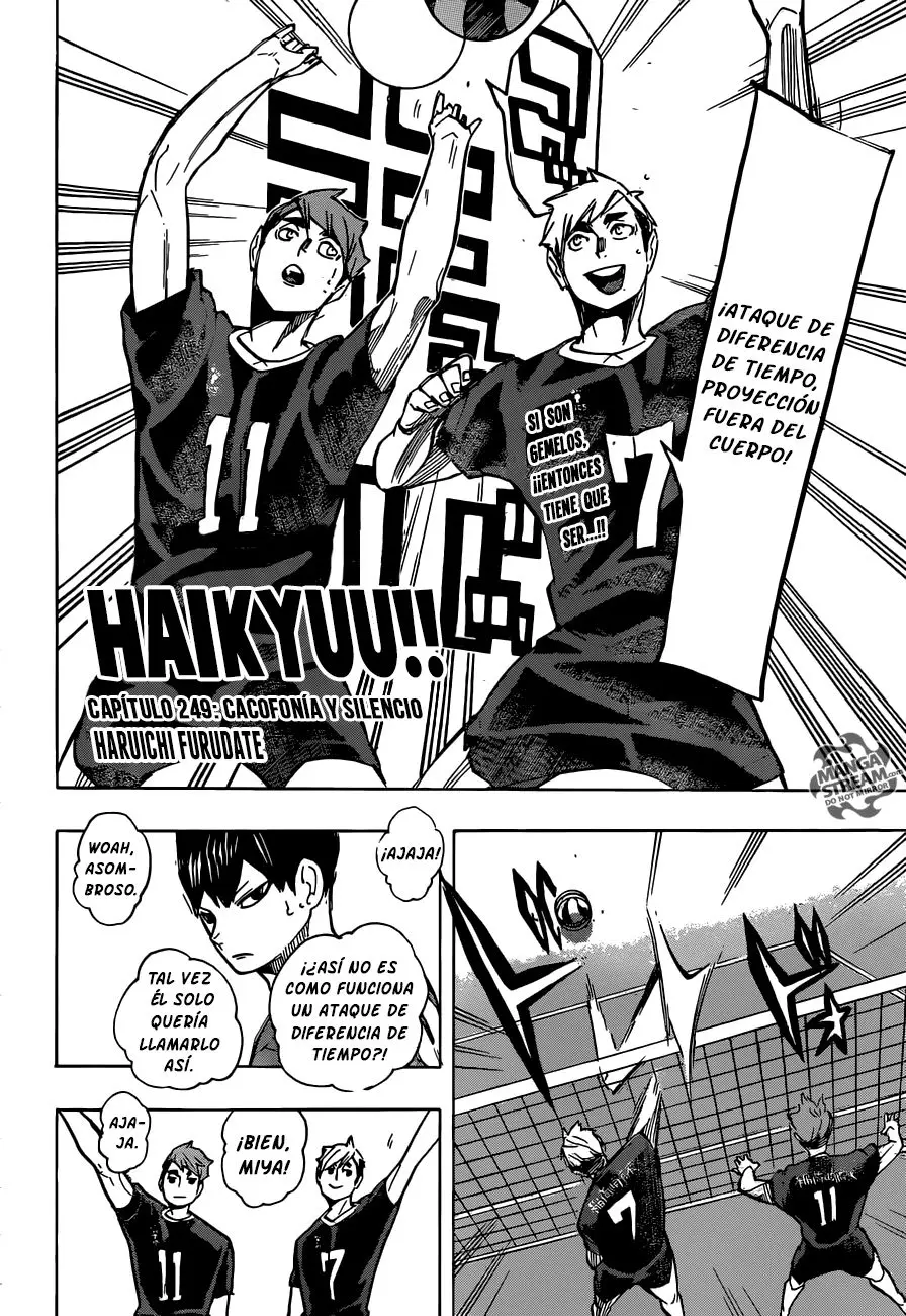 Haikyu!! (2012) - Capítulo 249 - Página 3 - LectorTMOo