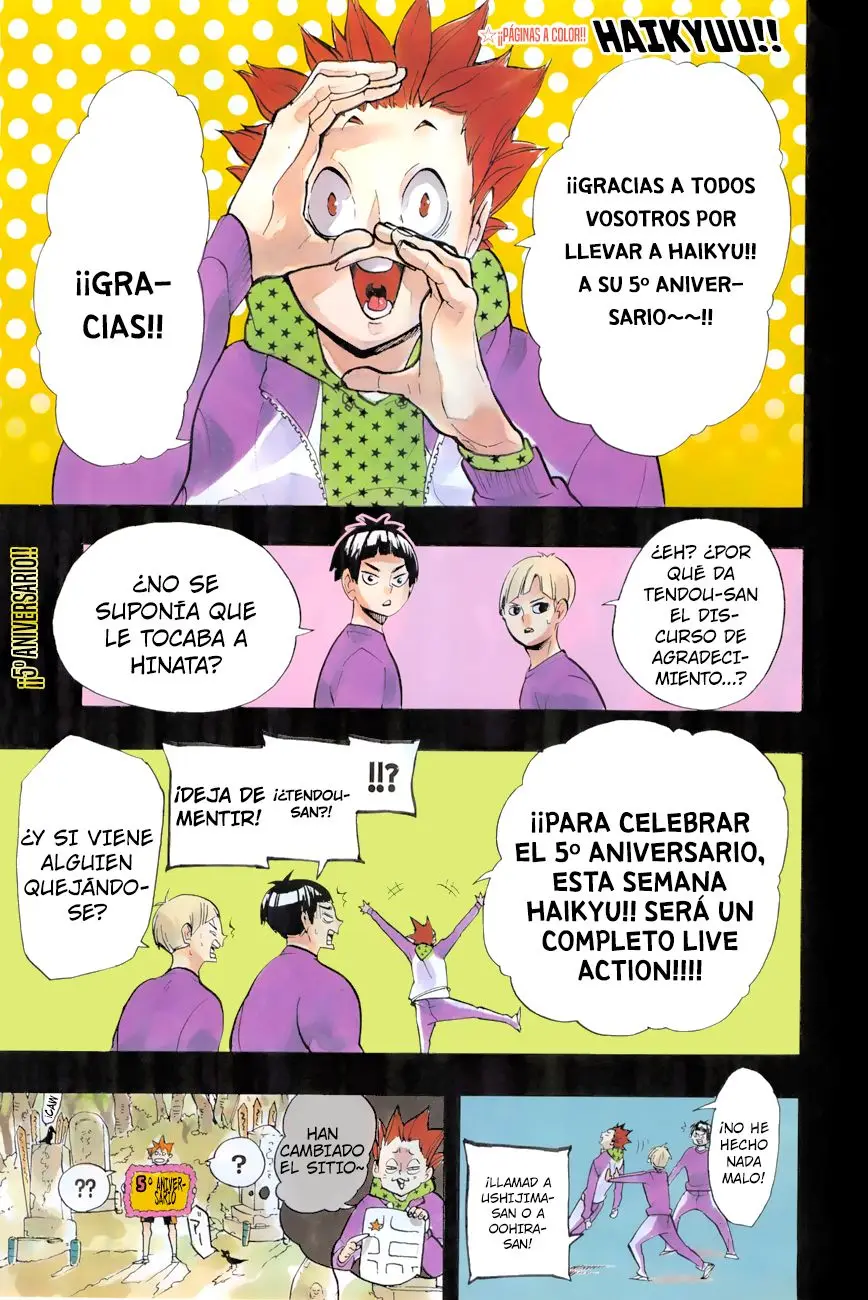 Haikyu!! (2012) - Capítulo 250 - Página 3 - LectorTMOo