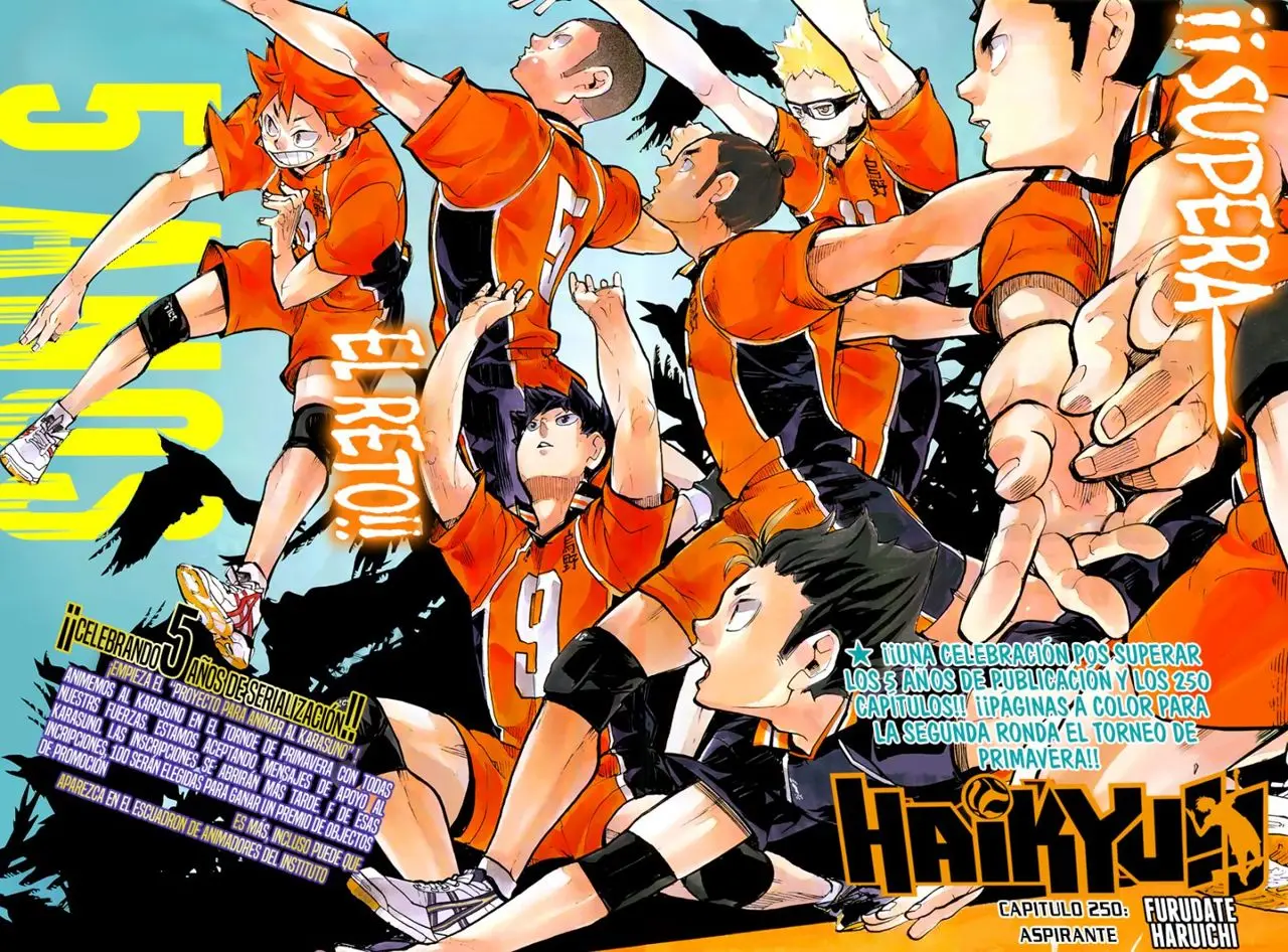 Haikyu!! (2012) - Capítulo 250 - Página 4 - LectorTMOo
