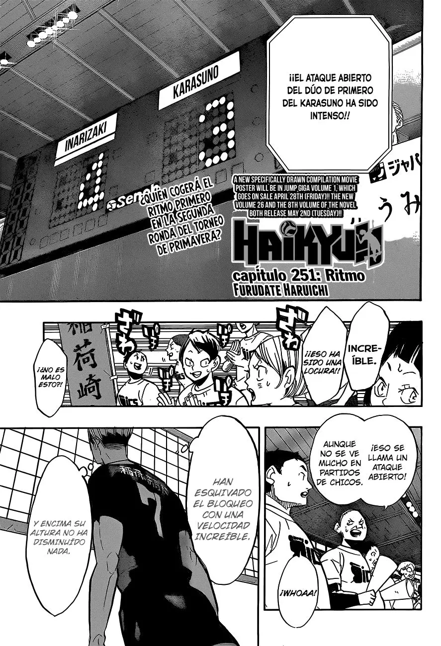 Haikyu!! (2012) - Capítulo 251 - Página 11 - LectorTMOo