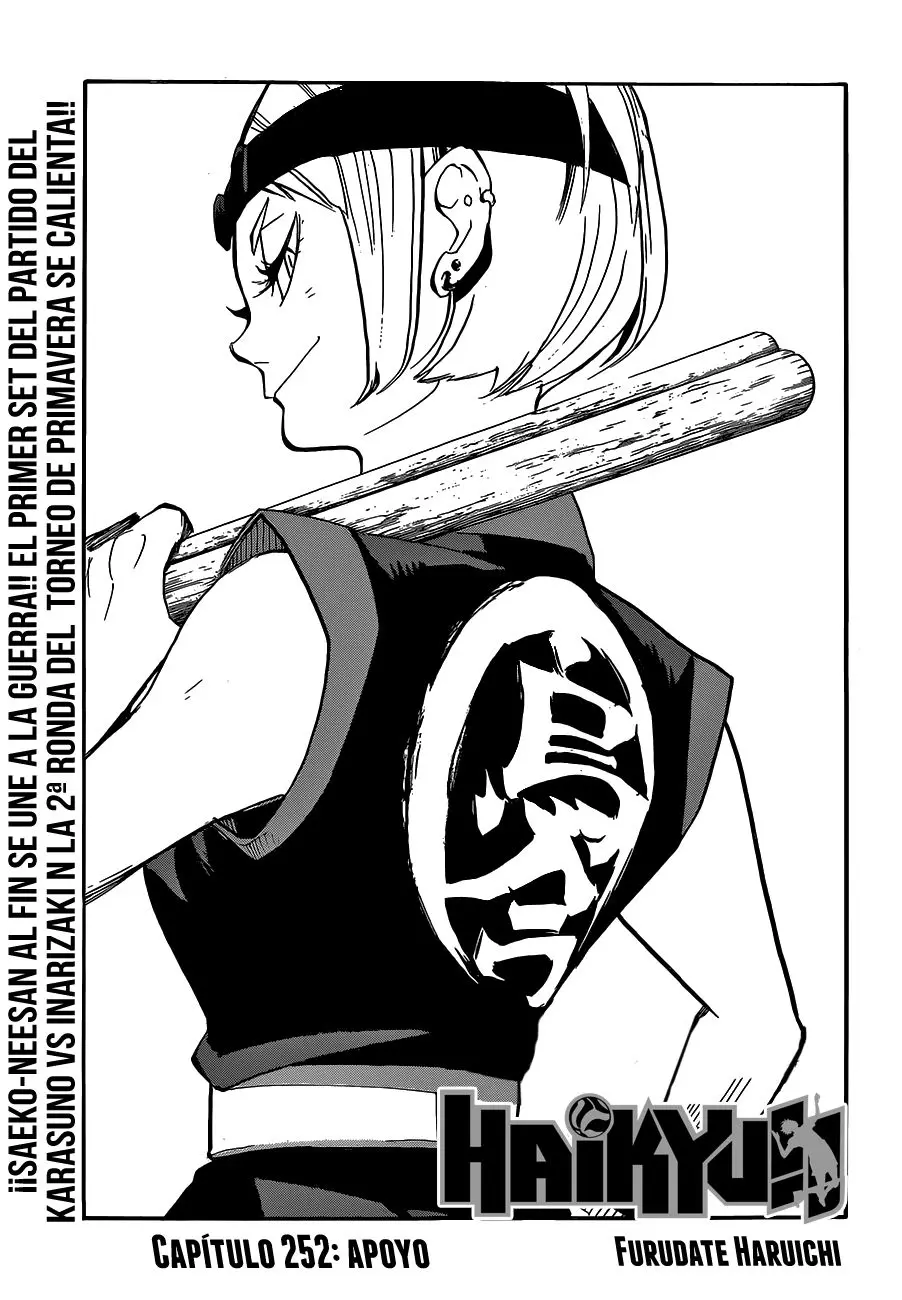 Haikyu!! (2012) - Capítulo 252 - Página 2 - LectorTMOo