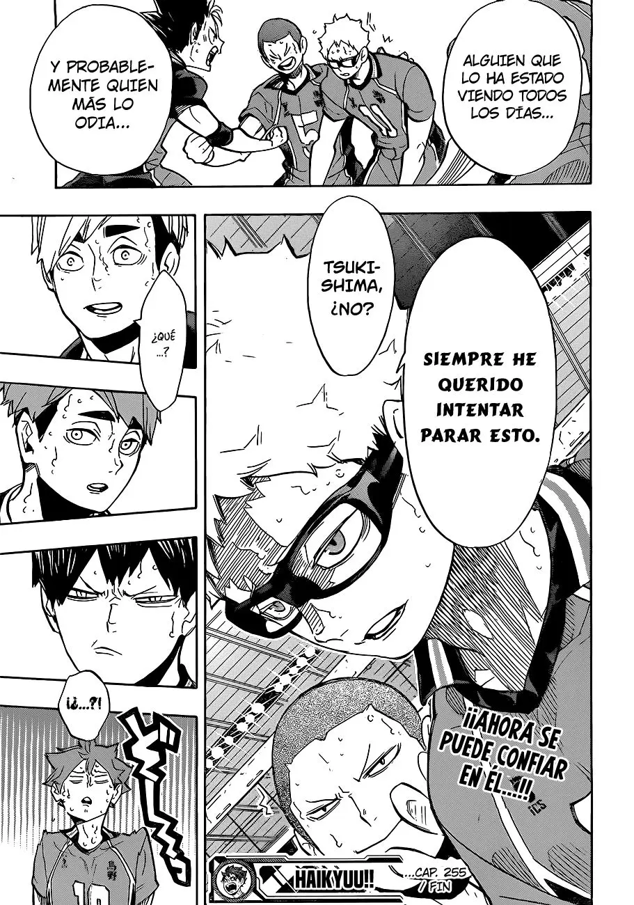 Haikyu!! (2012) - Capítulo 255 - Página 19 - LectorTMOo