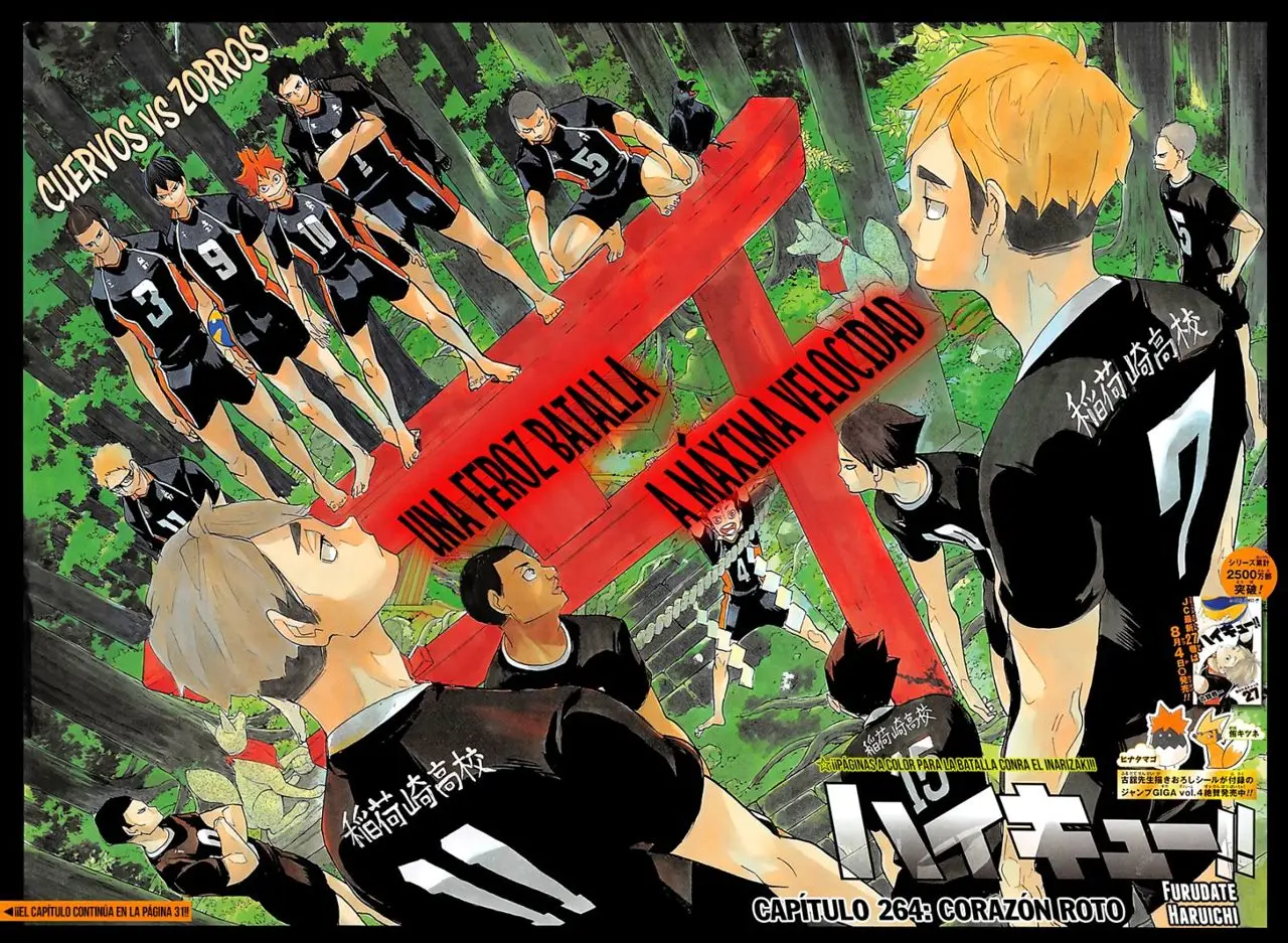 Haikyu!! (2012) - Capítulo 264 - Página 3 - LectorTMOo