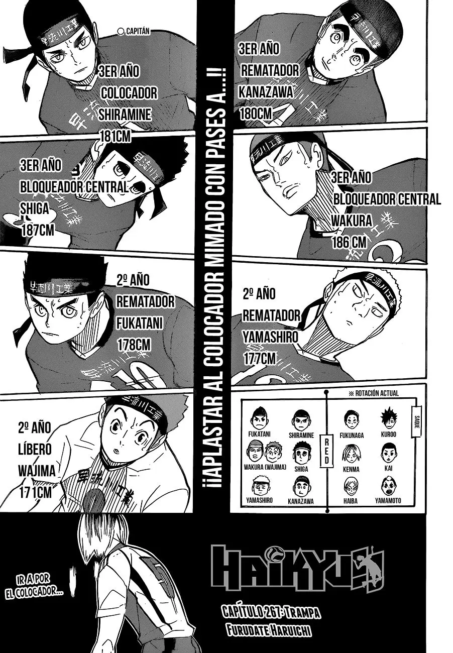 Haikyu!! (2012) - Capítulo 267 - Página 2 - LectorTMOo