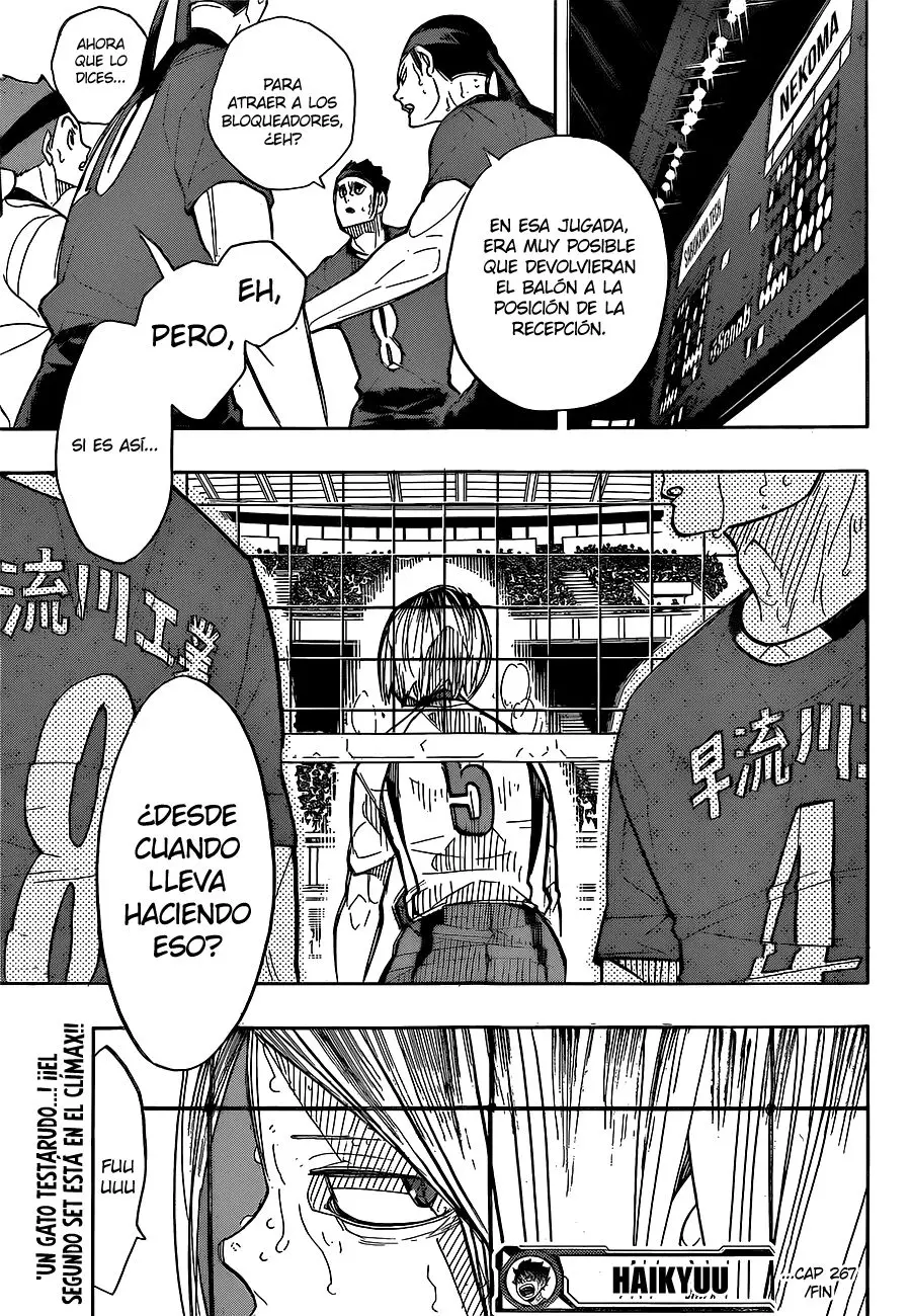 Haikyu!! (2012) - Capítulo 267 - Página 20 - LectorTMOo