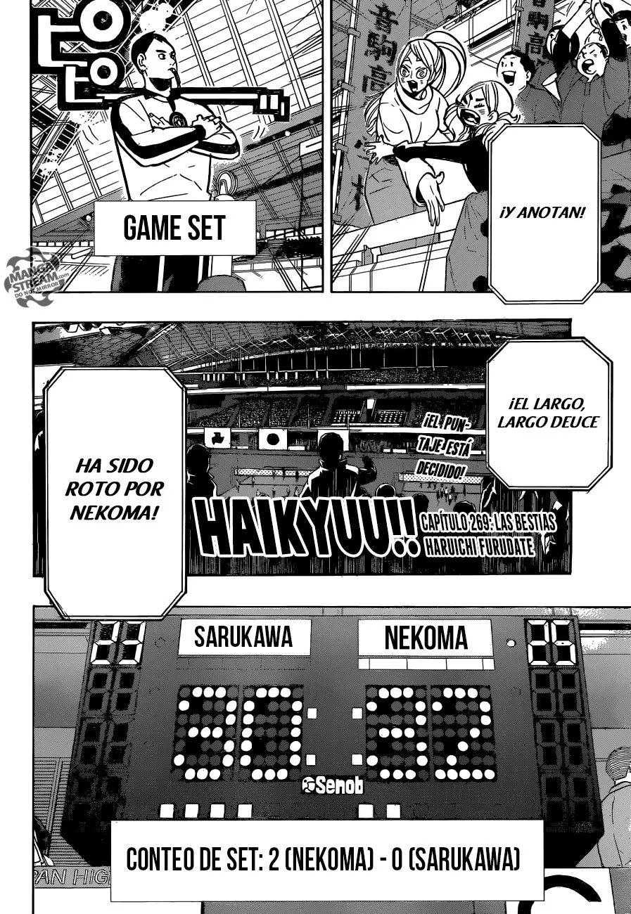 Haikyu!! (2012) - Capítulo 269 - Página 3 - LectorTMOo