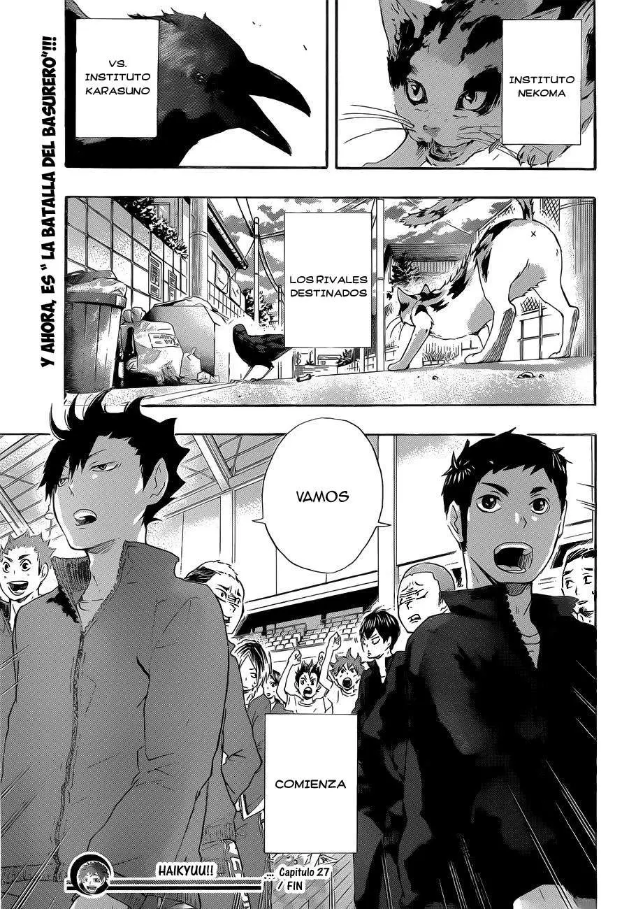 Haikyu!! (2012) - Capítulo 27 - Página 23 - LectorTMOo