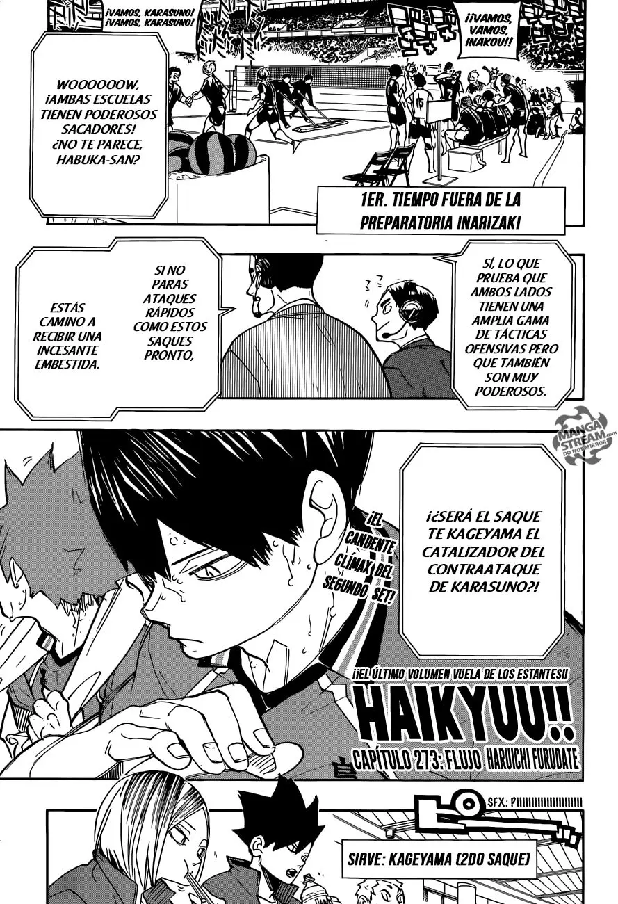 Haikyu!! (2012) - Capítulo 273 - Página 2 - LectorTMOo