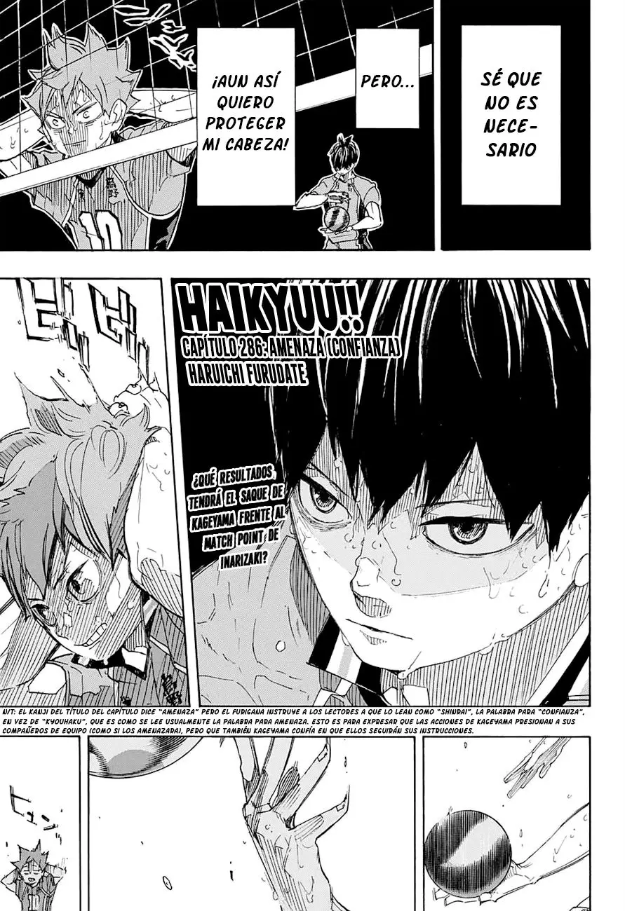 Haikyu!! (2012) - Capítulo 286 - Página 2 - LectorTMOo