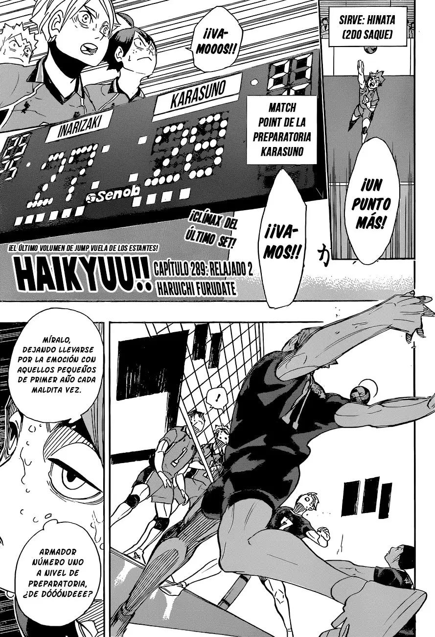 Haikyu!! (2012) - Capítulo 289 - Página 2 - LectorTMOo