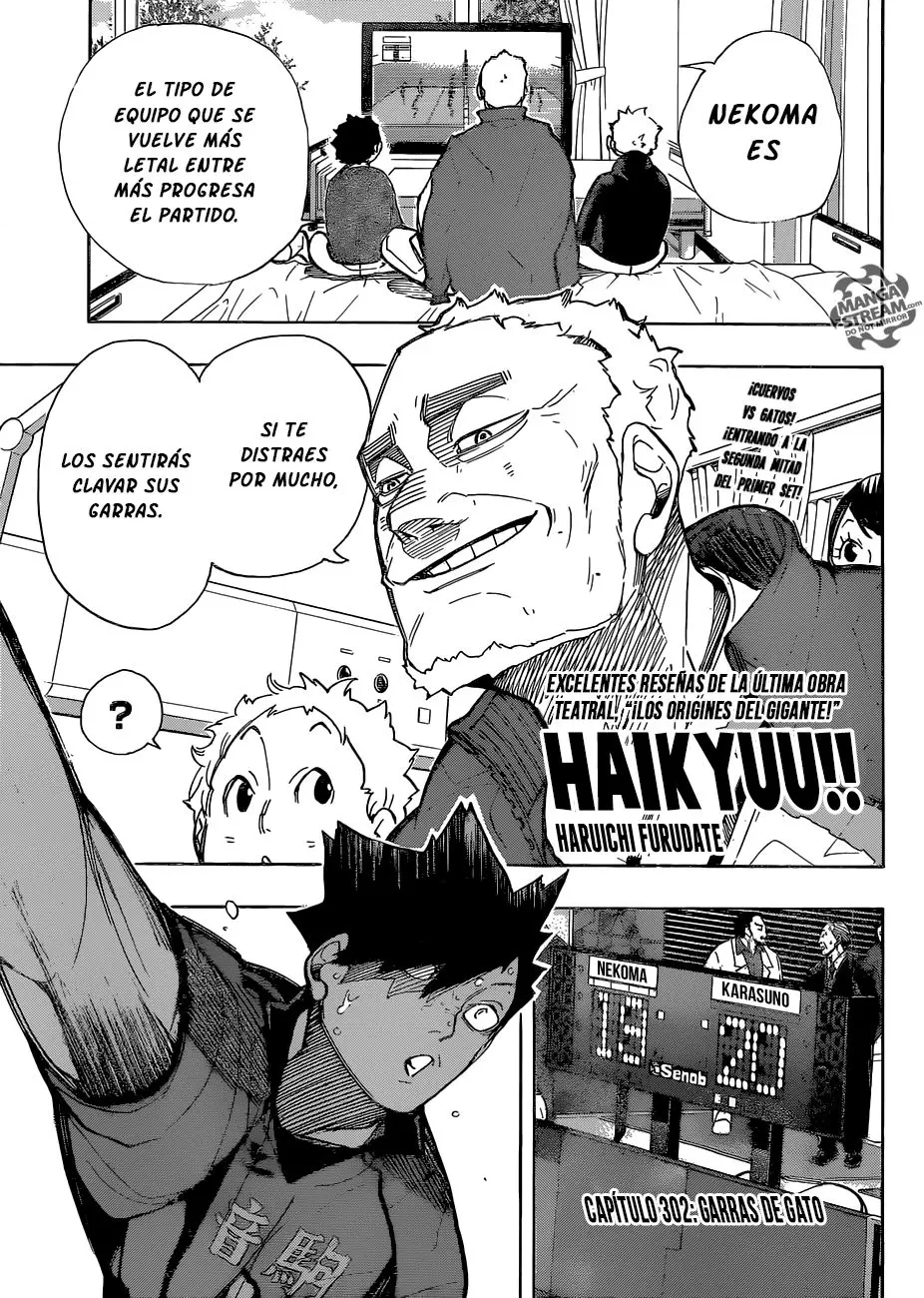 Haikyu!! (2012) - Capítulo 302 - Página 2 - LectorTMOo