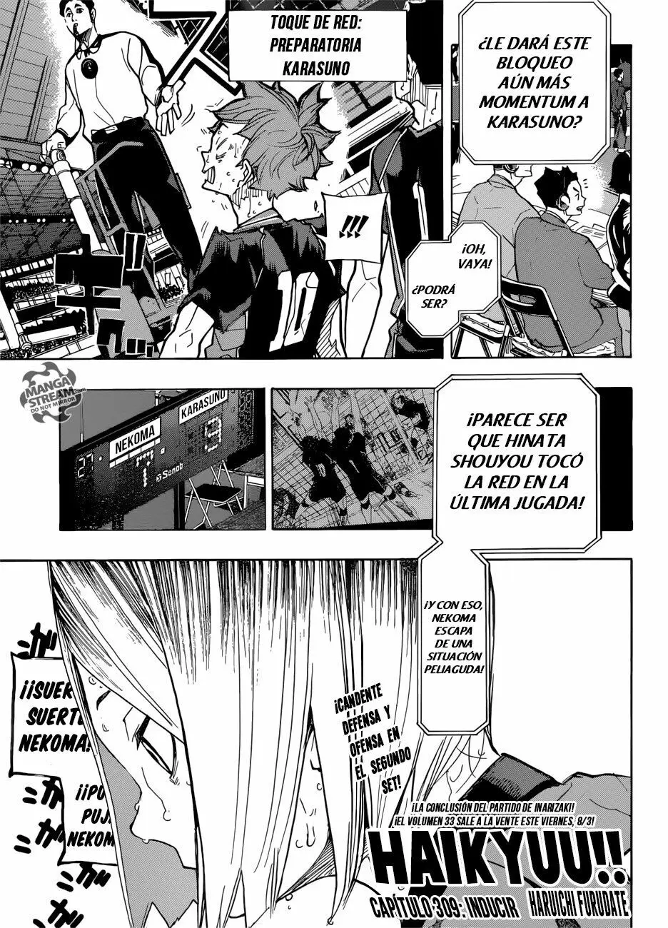 Haikyu!! (2012) - Capítulo 309 - Página 2 - LectorTMOo