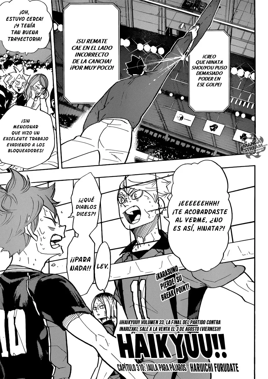 Haikyu!! (2012) - Capítulo 310 - Página 2 - LectorTMOo
