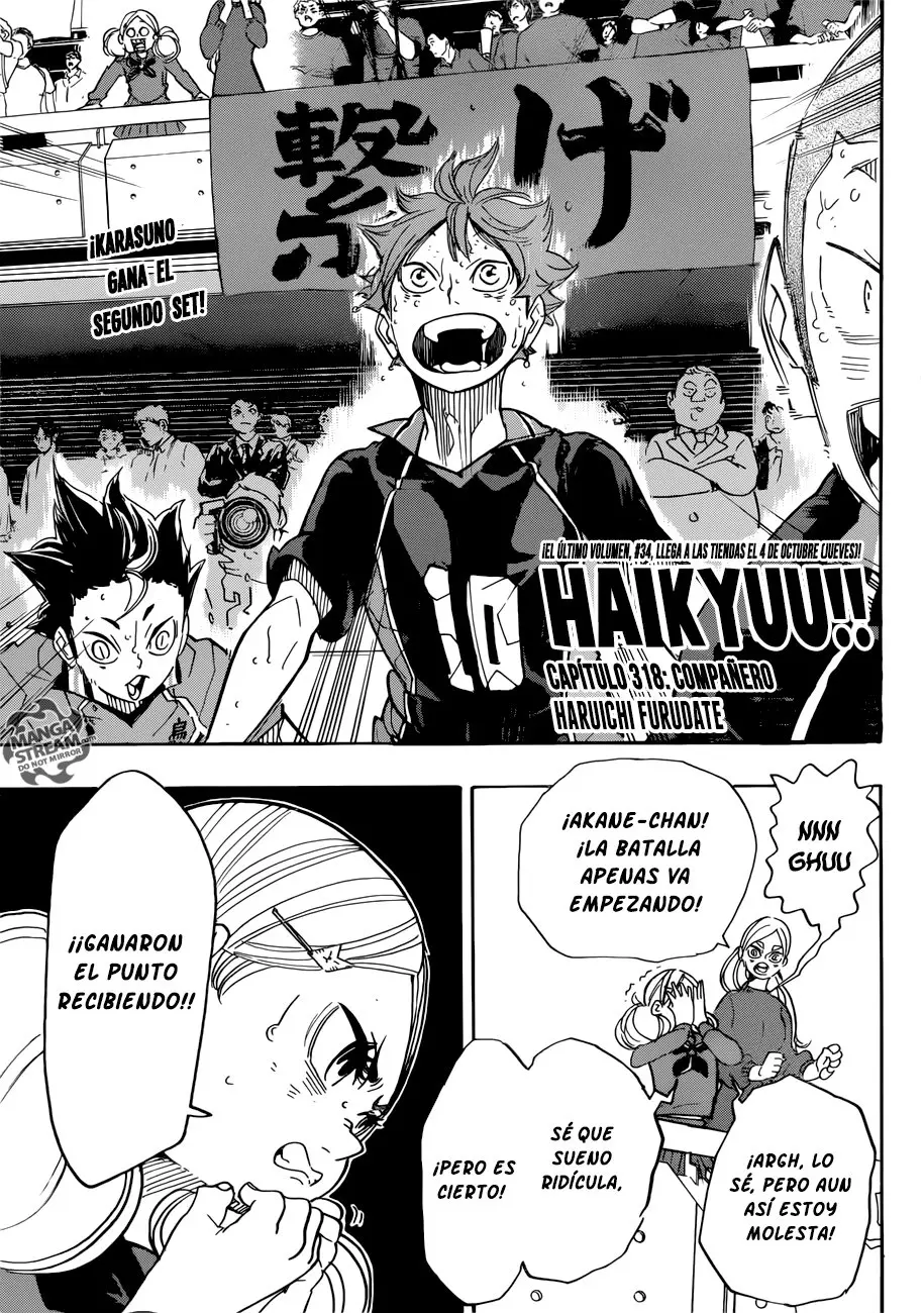 Haikyu!! (2012) - Capítulo 318 - Página 4 - LectorTMOo