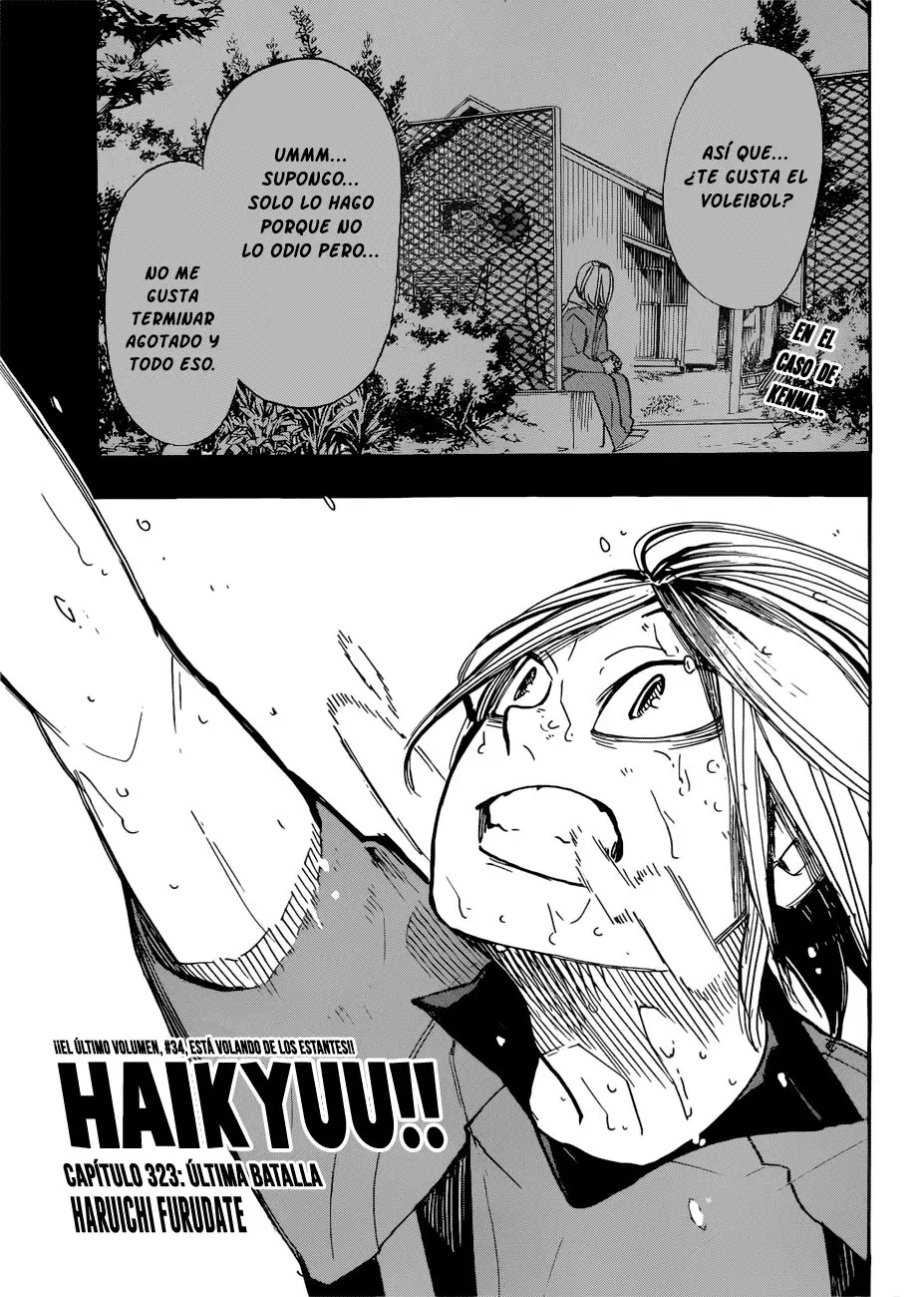 Haikyu!! (2012) - Capítulo 323 - Página 2 - LectorTMOo