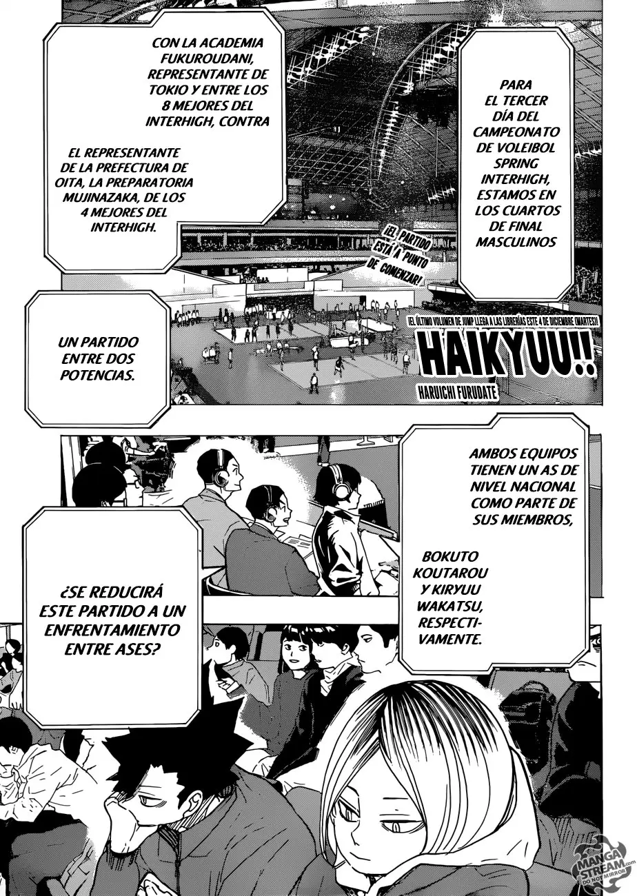 Haikyu!! (2012) - Capítulo 328 - Página 2 - LectorTMOo