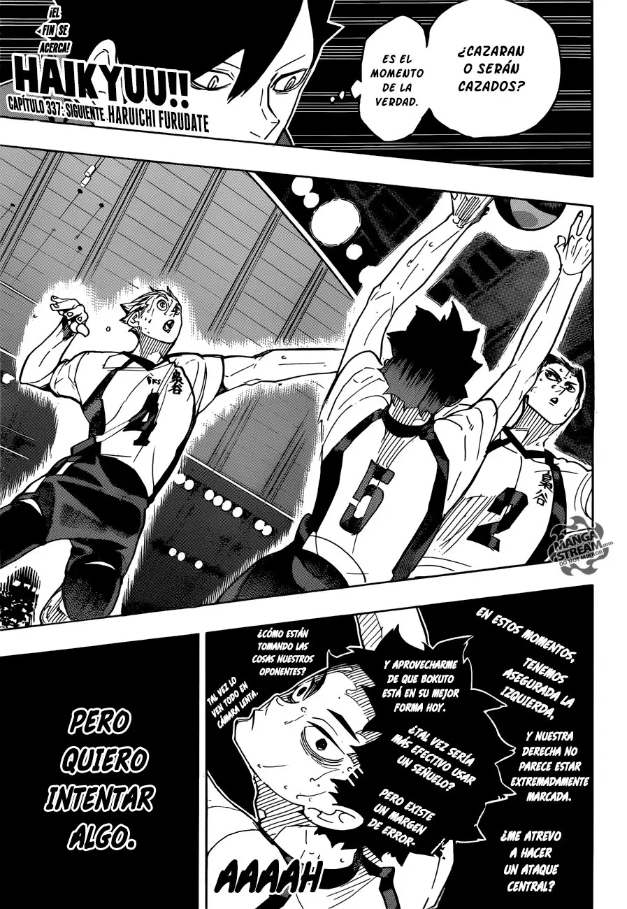 Haikyu!! (2012) - Capítulo 337 - Página 2 - LectorTMOo