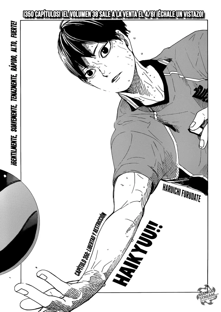 Haikyu!! (2012) - Capítulo 350 - Página 2 - LectorTMOo