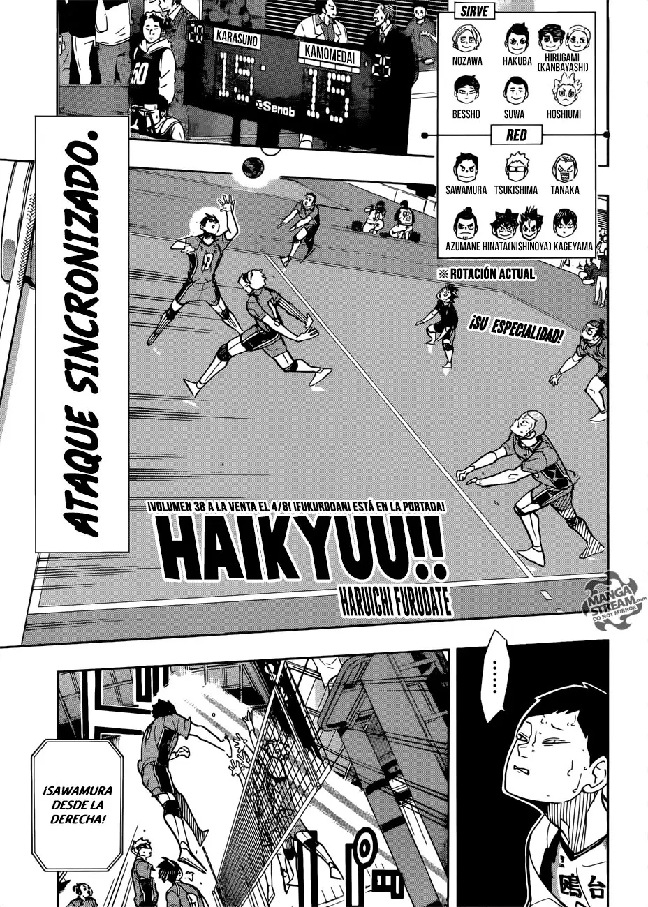 Haikyu!! (2012) - Capítulo 351 - Página 2 - LectorTMOo