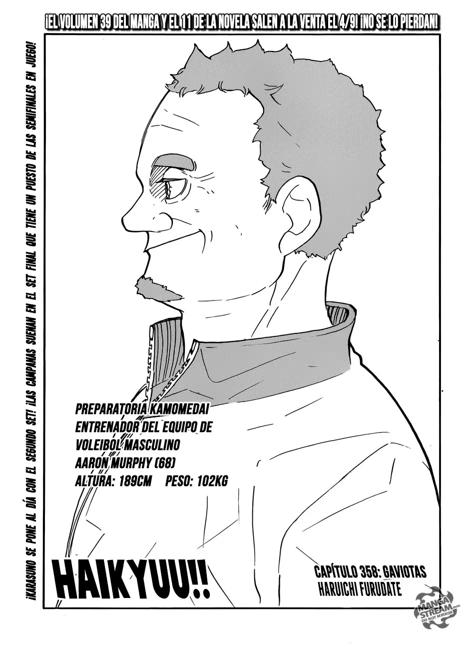 Haikyu!! (2012) - Capítulo 358 - Página 2 - LectorTMOo