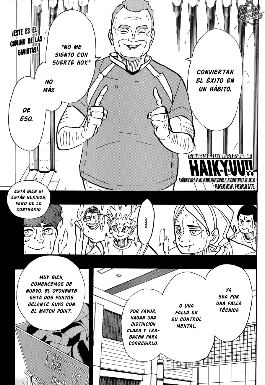 Haikyu!! (2012) - Capítulo 359 - Página 6 - LectorTMOo