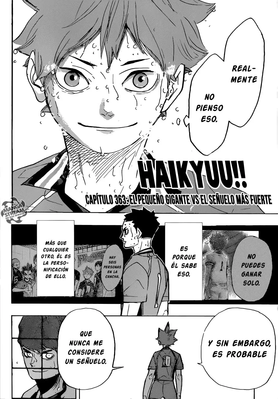 Haikyu!! (2012) - Capítulo 363 - Página 3 - LectorTMOo