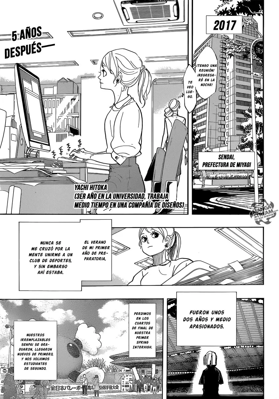 Haikyu!! (2012) - Capítulo 370 - Página 3 - LectorTMOo