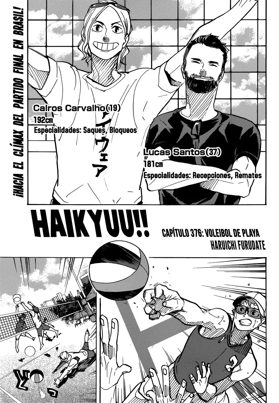 Haikyu!! (2012) - Capítulo 376 - Página 2 - LectorTMOo