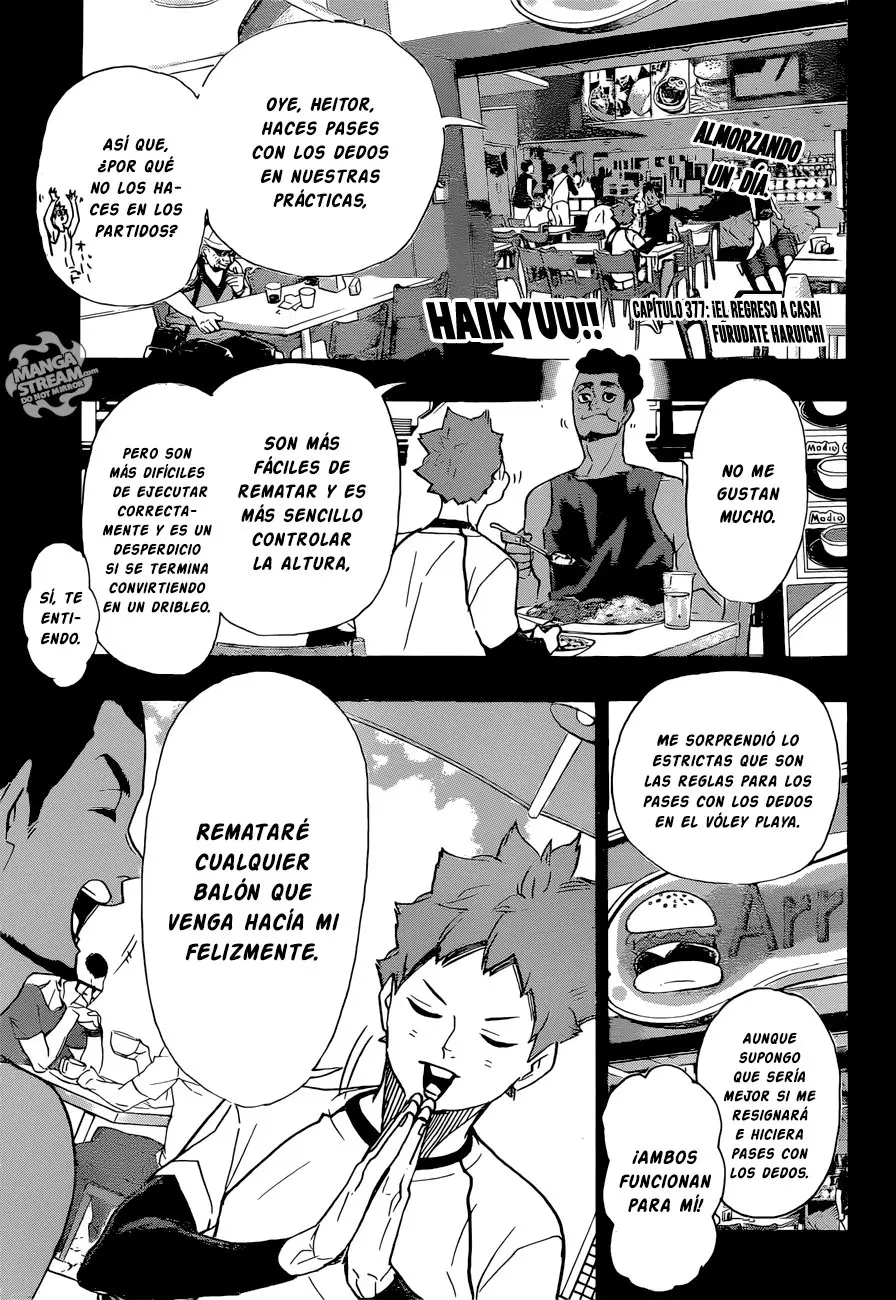 Haikyu!! (2012) - Capítulo 377 - Página 3 - LectorTMOo