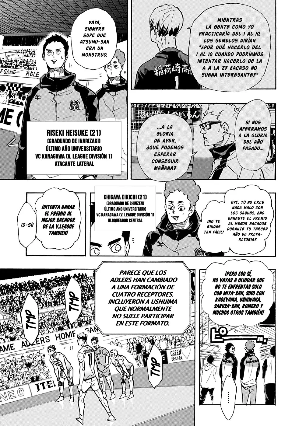 Haikyu!! (2012) - Capítulo 391 - Página 7 - LectorTMOo