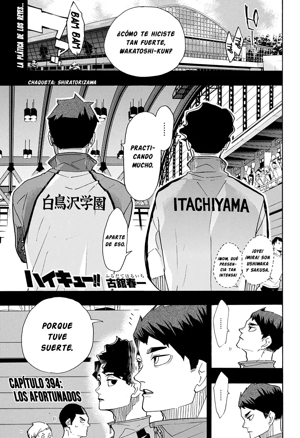 Haikyu!! (2012) - Capítulo 394 - Página 2 - LectorTMOo