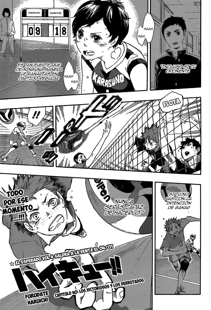 Haikyu!! (2012) - Capítulo 40 - Página 2 - LectorTMOo