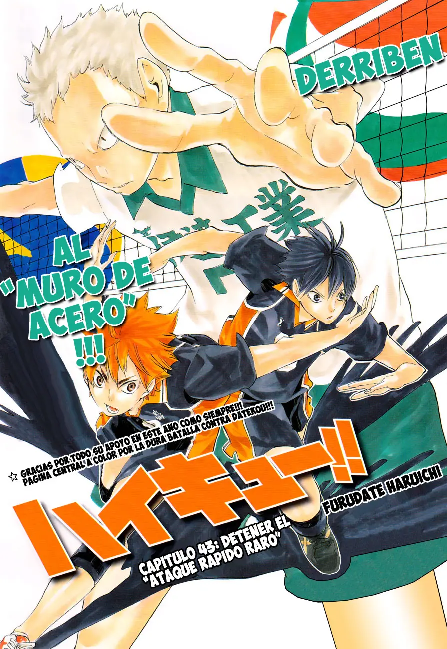 Haikyu!! (2012) - Capítulo 43 - Página 2 - LectorTMOo