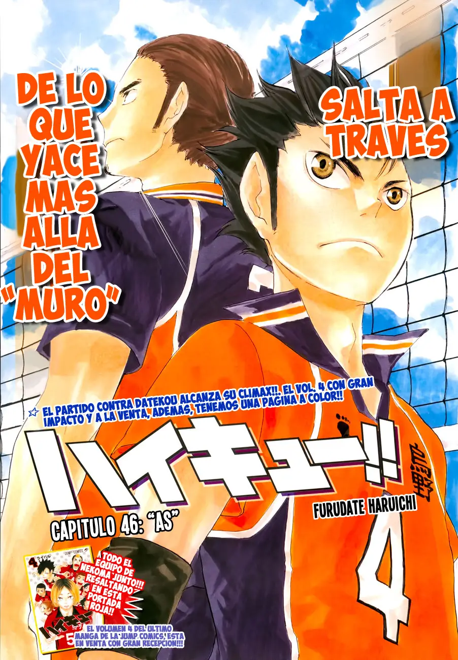 Haikyu!! (2012) - Capítulo 46 - Página 2 - LectorTMOo