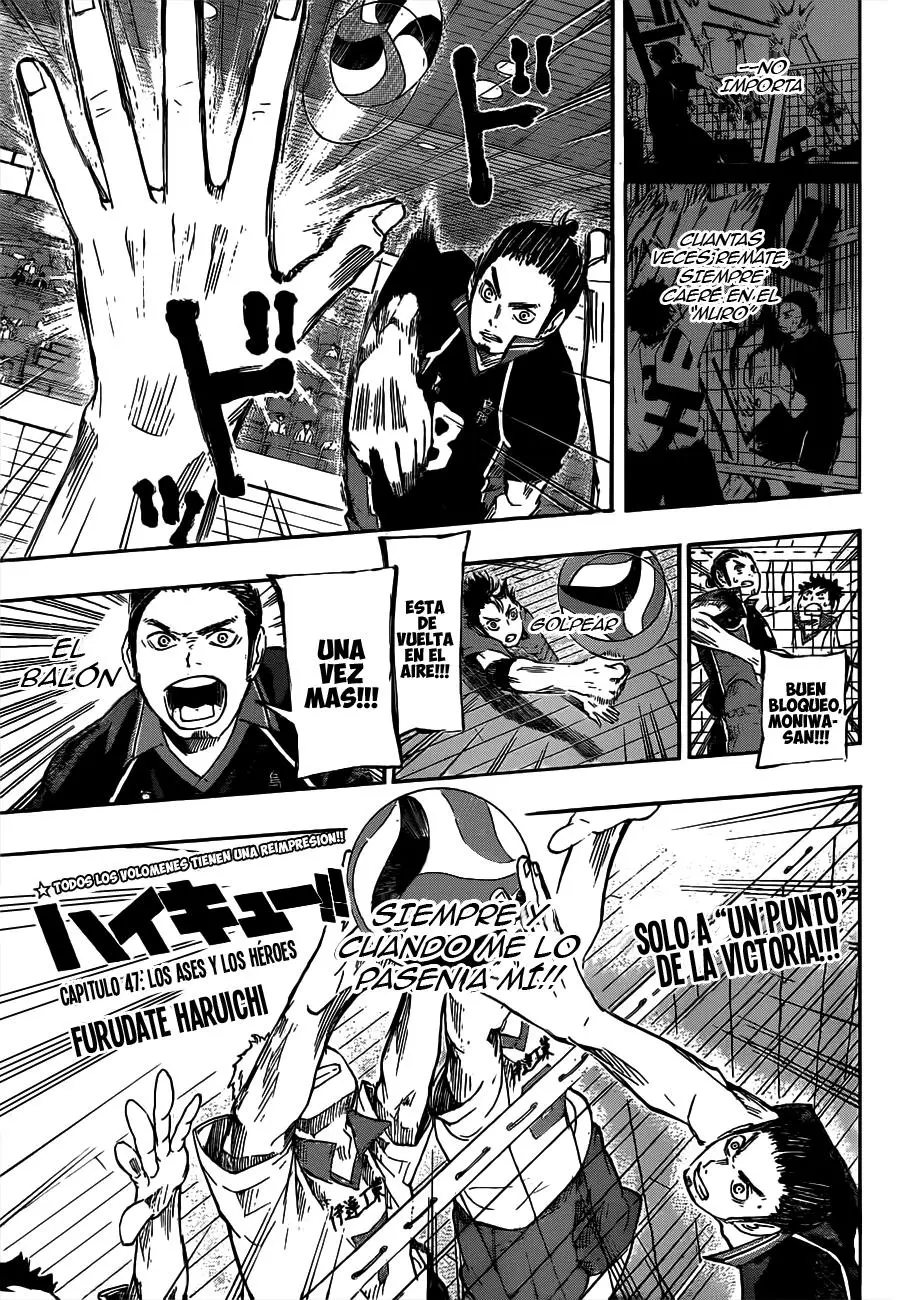 Haikyu!! (2012) - Capítulo 47 - Página 2 - LectorTMOo